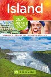 Cover von Bruckmann Reiseführer Island: Zeit für das Beste.