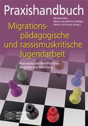 Cover von Praxishandbuch migrationspädagogische und rassismuskritische Jugendarbeit