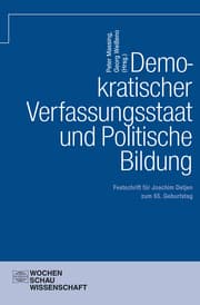 Cover von Demokratischer Verfassungsstaat und politische Bildung