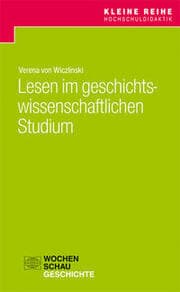 Cover von Lesen im geschichtswissenschaftlichen Studium