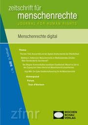 Cover von Menschenrechte digital