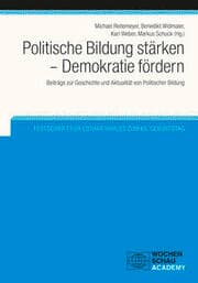 Cover von Politische Bildung stärken - Demokratie fördern
