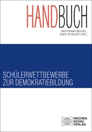 Cover von Handbuch Schülerwettbewerbe zur Demokratiebildung