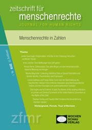 Cover von Menschenrechte in Zahlen