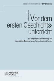 Cover von Vor dem ersten Geschichtsunterricht