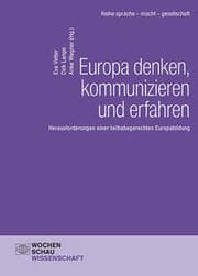 Cover von Europa denken, kommunizieren und erfahren