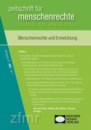 Cover von Menschenrechte und Entwicklung