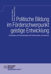 Cover von Politische Bildung im Förderschwerpunkt geistige Entwicklung
