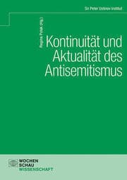 Cover von Kontinuität und Aktualität des Antisemitismus
