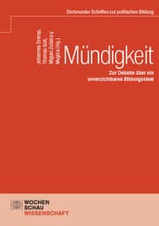 Cover von Mündigkeit