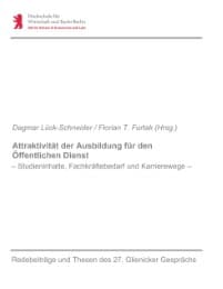 Cover von Attraktivität der Ausbildung für den Öffentlichen Dienst