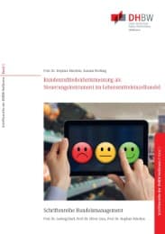 Cover von Kundenzufriedenheitsmessung als Steuerungsinstrument für filialisierte Unternehmen im Lebensmitteleinzelhandel