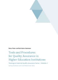 Cover von Tools and Procedures for Quality Assurance in Higher Education Institutions