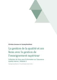 Cover von La gestion de la qualité et ses liens avec la gestion de lenseignement supérieur