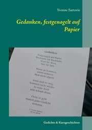 Cover von Gedanken, festgenagelt auf Papier
