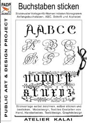 Cover von Buchstaben sticken
