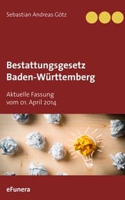 Cover von Bestattungsgesetz Baden-Württemberg