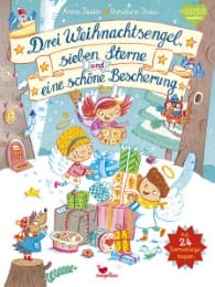 Cover von Drei Weihnachtsengel, sieben Sterne und eine schöne Bescherung