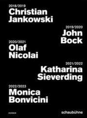Cover von Plakatkampagnen der Schaubühne 2018 bis 2022