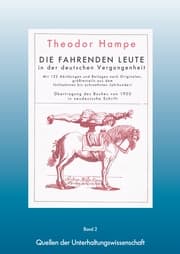Cover von Fahrende Leute - Die fahrenden Leute in der deutschen Vergangenheit