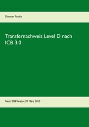 Cover von Transfernachweis Level D nach ICB 3.0