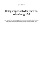 Cover von Kriegstagebuch der Panzer-Abteilung 138