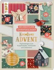 Cover von Der verbastelbare Adventskalender: Kreativer Advent. Papierdesigns zum Ausschneiden, Verbasteln und Dekorieren.