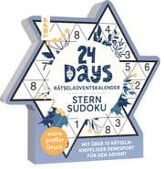 Cover von 24 DAYS RÄTSELADVENTSKALENDER - Sternsudoku