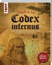 Cover von Leonardo da Vincis Codex Infernus. Escape-Roman