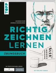 Cover von Richtig zeichnen lernen. Übungsbuch