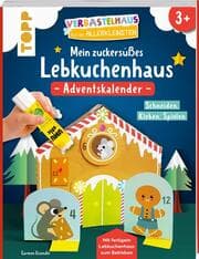 Cover von Verbastelhaus für die Allerkleinsten. Adventskalender - Mein zuckersüßes Lebkuchenhaus