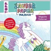 Cover von Zauberpapier Malbuch Magische Einhörner
