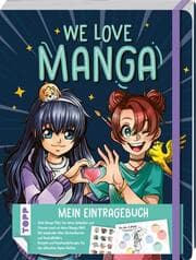 Cover von We love Manga. Eintragebuch
