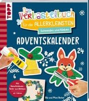 Cover von Das Adventskalender-Verbastelbuch für die Allerkleinsten. Schneiden und Kleben. Türkranz