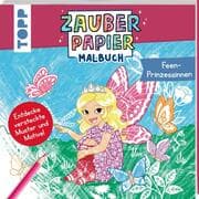 Cover von Zauberpapier Malbuch Feen-Prinzessinnen