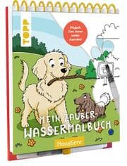 Cover von Mein Zauber-Wassermalbuch Haustiere