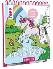 Cover von Mein Zauber-Wassermalbuch Einhörner