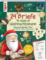 Cover von 24 Briefe vom Weihnachtsmann. Adventskalender-Post zum Basteln, Malen und Staunen