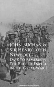 Cover von Days to Remember: The British Empire in the Great War I