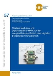 Cover von Flexibler Modulator und Digitalverstärker-MMIC für den energieeffizienten Betrieb einer digitalen Sendekette im GHz-Bereich