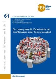 Cover von Ein Lasersystem für Experimente mit Quantengasen unter Schwerelosigkeit