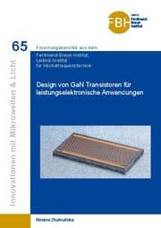 Cover von Design von GaN Transistoren für leistungselektronische Anwendungen