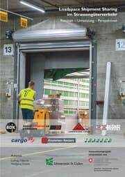 Cover von Loadspace Shipment Sharing im Strassengüterverkehr.Konzept - Umsetzung - Perspektiven