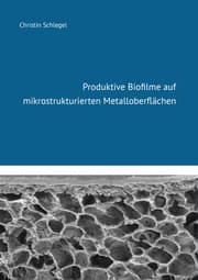 Cover von Produktive Biofilme auf mikrostrukturierten Metalloberflächen