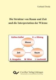 Cover von Die Struktur von Raum und Zeit, abgeleitet vom v. Klitzing's Quanten-Hall-Effekt, Galilei's Weg-Zeit-Gesetz der Bewegung, Wien'schen Verschiebungsgesetz und Avogadro-Loschmidt Gesetz, und die Interpretation der Wärme
