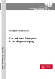 Cover von Zur reaktiven Adsorption in der Abgasreinigung
