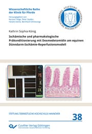 Cover von Ischämische und pharmakologische Präkonditionierung mit Dexmedetomidin am equinen Dünndarm-Ischämie-Reperfusionsmodell