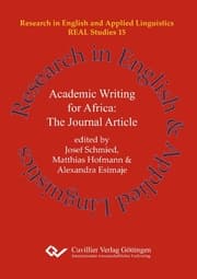 Cover von Academic Writing for Africa: The Journal Article