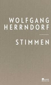 Cover von Stimmen