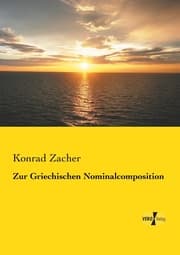 Cover von Zur Griechischen Nominalcomposition